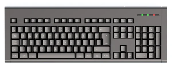 Teclado de ordenador inalámbrico — Foto de Stock