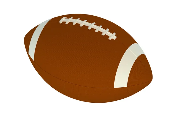 Американский футбольный мяч — стоковое фото