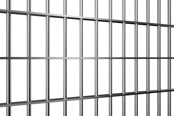 Metal prison bars — Stock Photo, Image