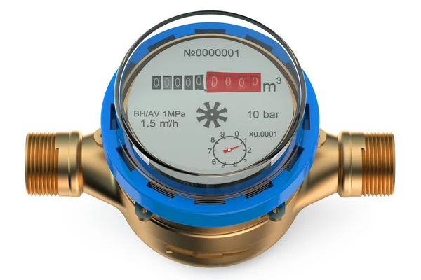 Koud watermeter — Stockfoto