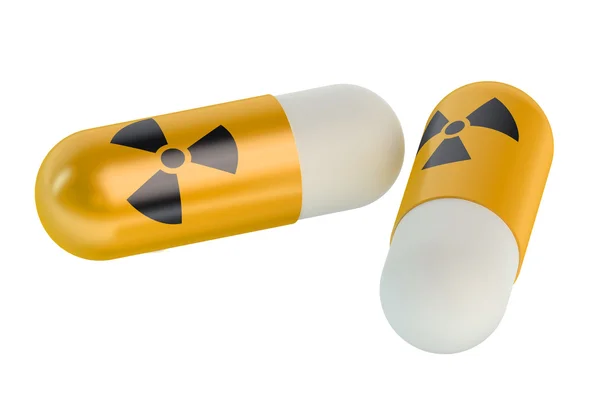 Anti-Radiation Pills — Stock Photo, Image