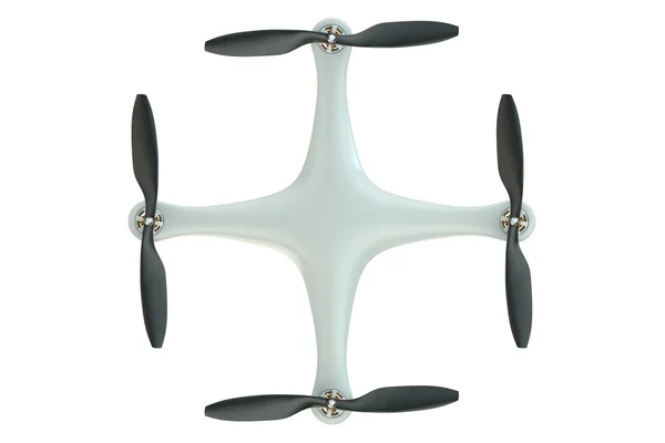 Quadcopter 无人机与相机 — 图库照片