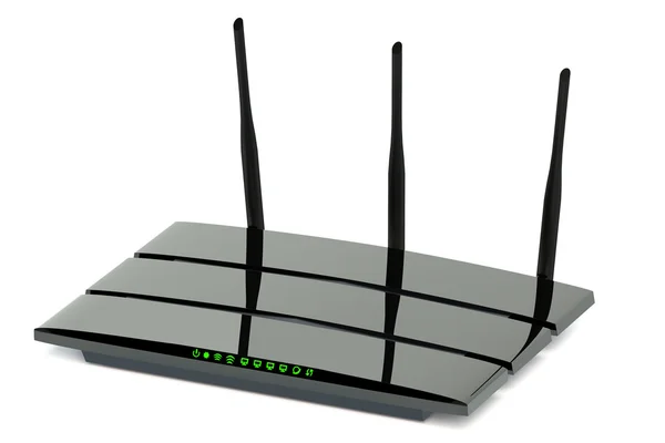 Modern wireless internet router — Stock Photo, Image