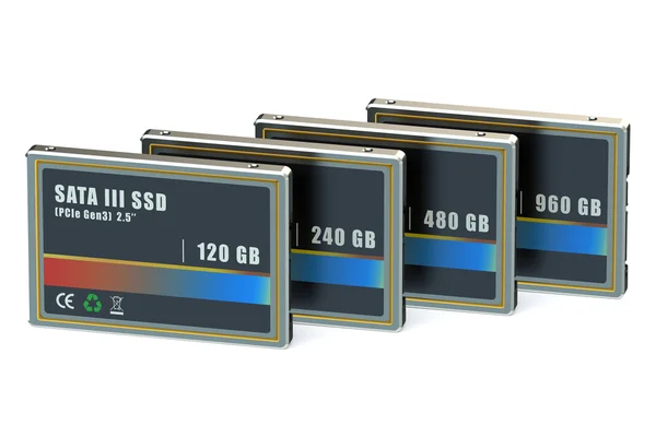 Set of SSD — Stock Photo, Image