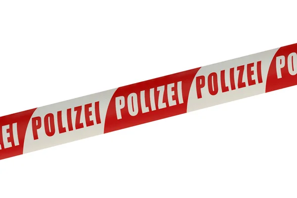 Linea di polizia della Germania — Foto Stock