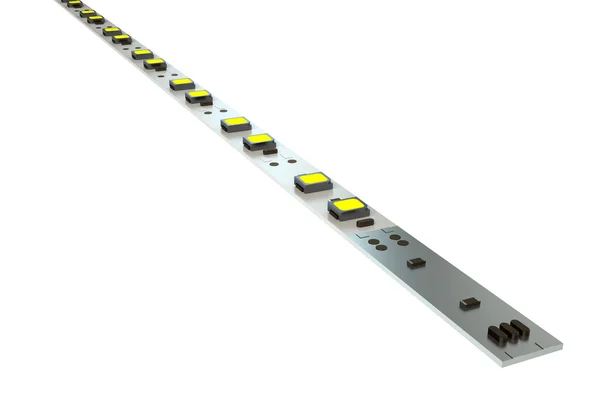 LED diode stripe close-up — Stockfoto