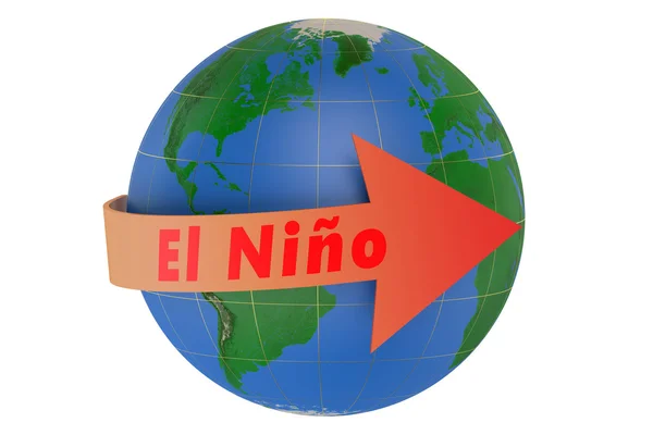 El nino concept — Stockfoto