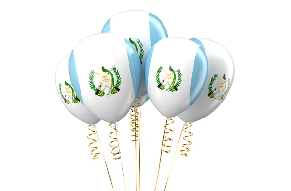 Guatemala patriotic balloons, holyday concept — Stock Photo, Image