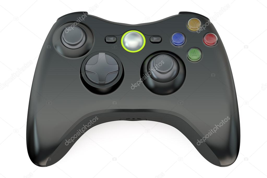 black game controller