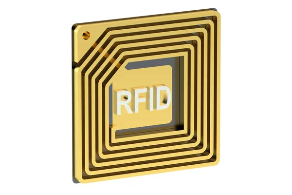 Rfid 标签 — 图库照片