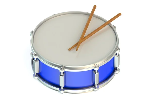 Blue drum — Stock Photo, Image
