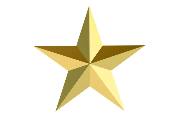 Golden Star — Stock Photo, Image