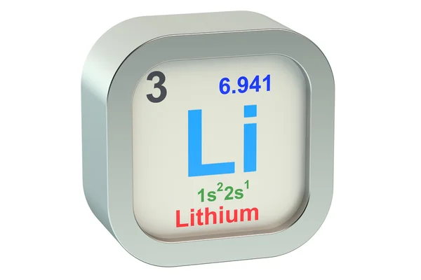 Lithium — Stockfoto