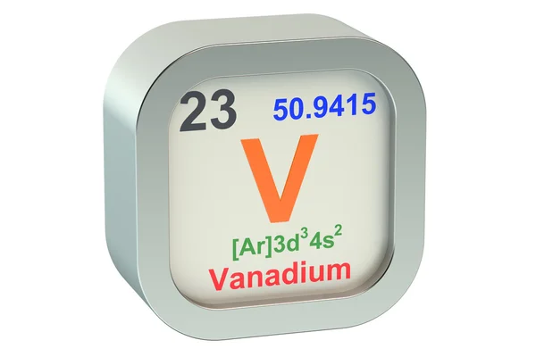 Vanádium — Stock Fotó