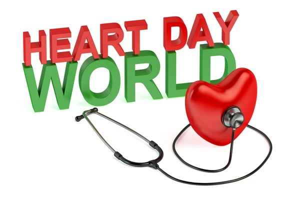 Всемирный день сердца — стоковое фото
