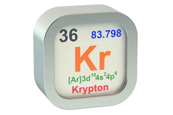 Krypton - Stock-foto