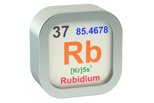 Rubídium — Stock Fotó