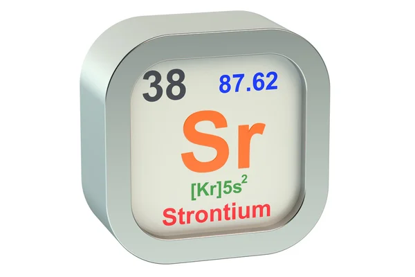 Sztroncium — Stock Fotó