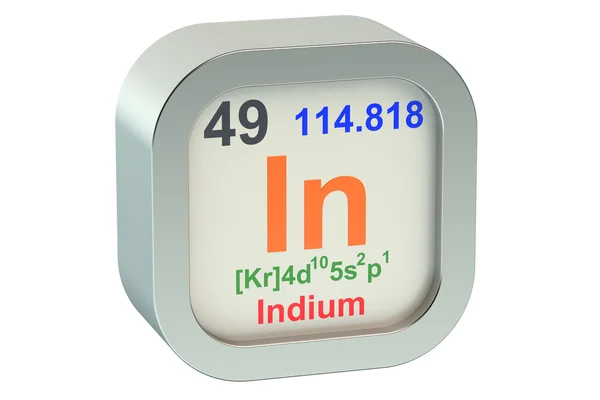 Indium — Stockfoto