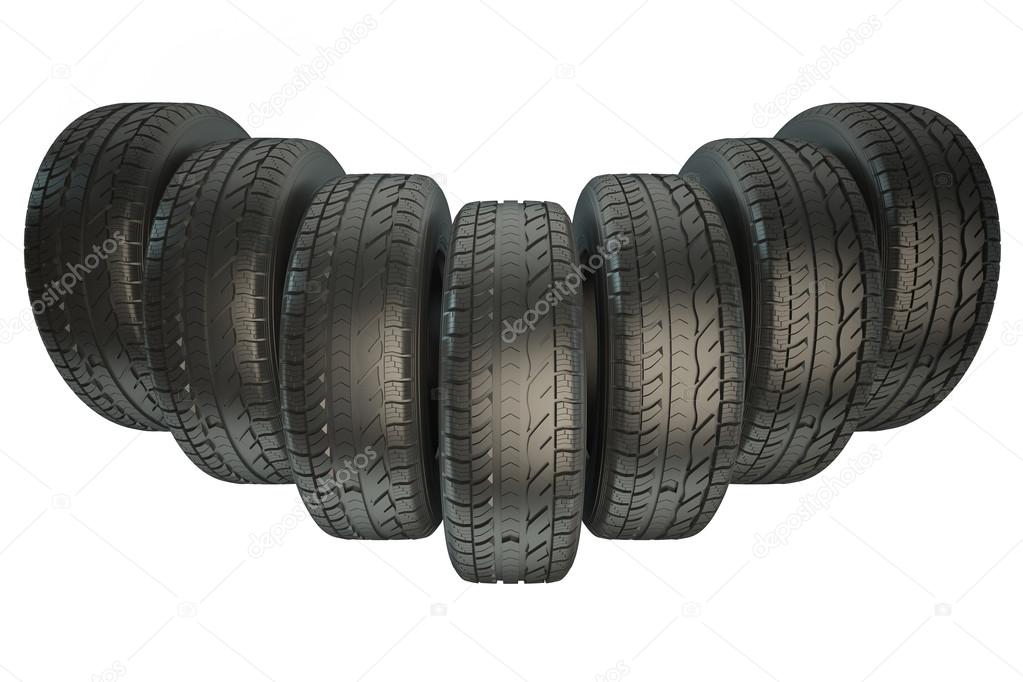 Group of automotive tires