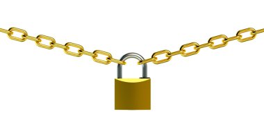 asma kilit ve zincir