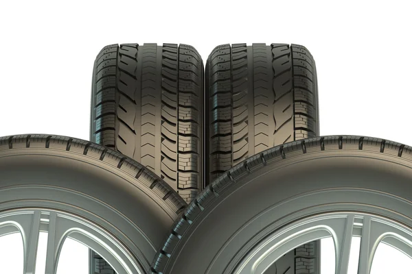 Concept de pneus automobiles — Photo
