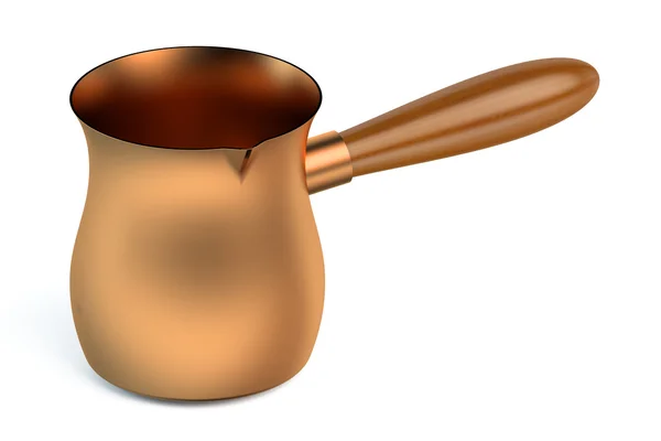Copper Turkish Coffee Pot — Stock Photo, Image