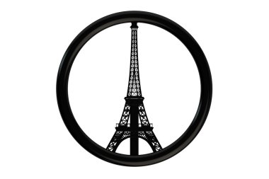 Paris terör saldırıları sembolü kavramı