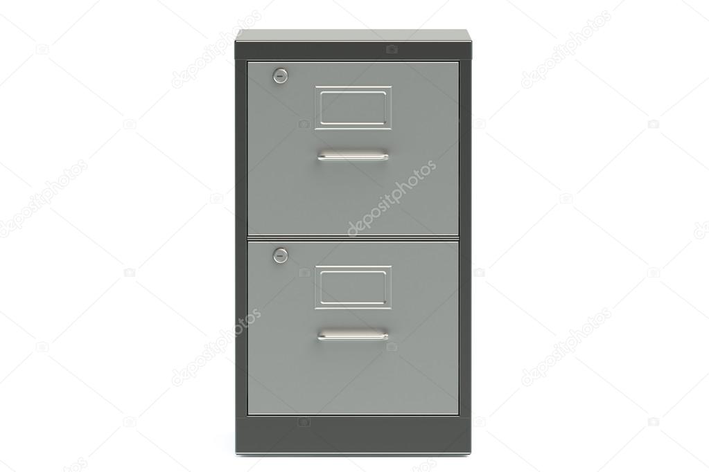 filing cabinet isolated