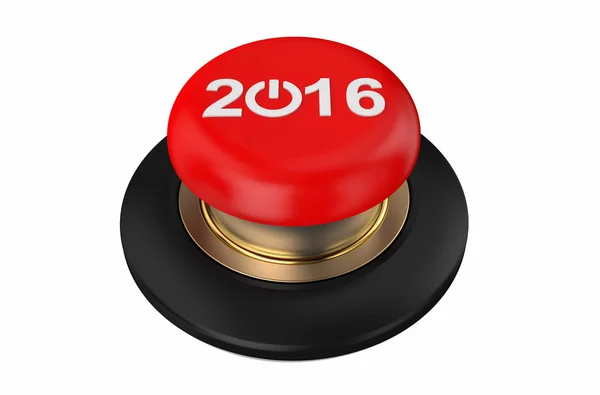 2016 Red Button — Stock Photo, Image