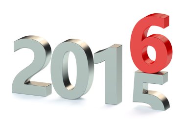 Yeni yıl 2016 konsepti