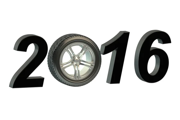 2016 auto concept — Stock Photo, Image