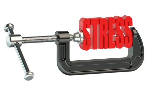 Stress koncept i klämman — Stockfoto