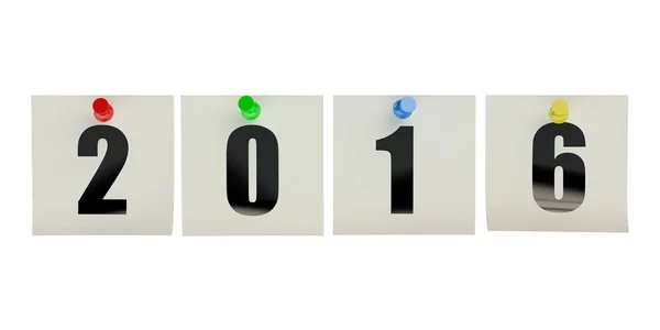 Happy new year start 2016 concept — Stock Photo, Image