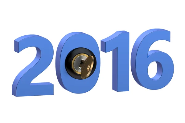 New Year start 2016 — Stock Photo, Image