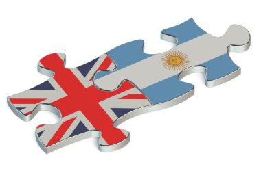 Arjantin ve İngiltere bayrakları gelen bulmacalar