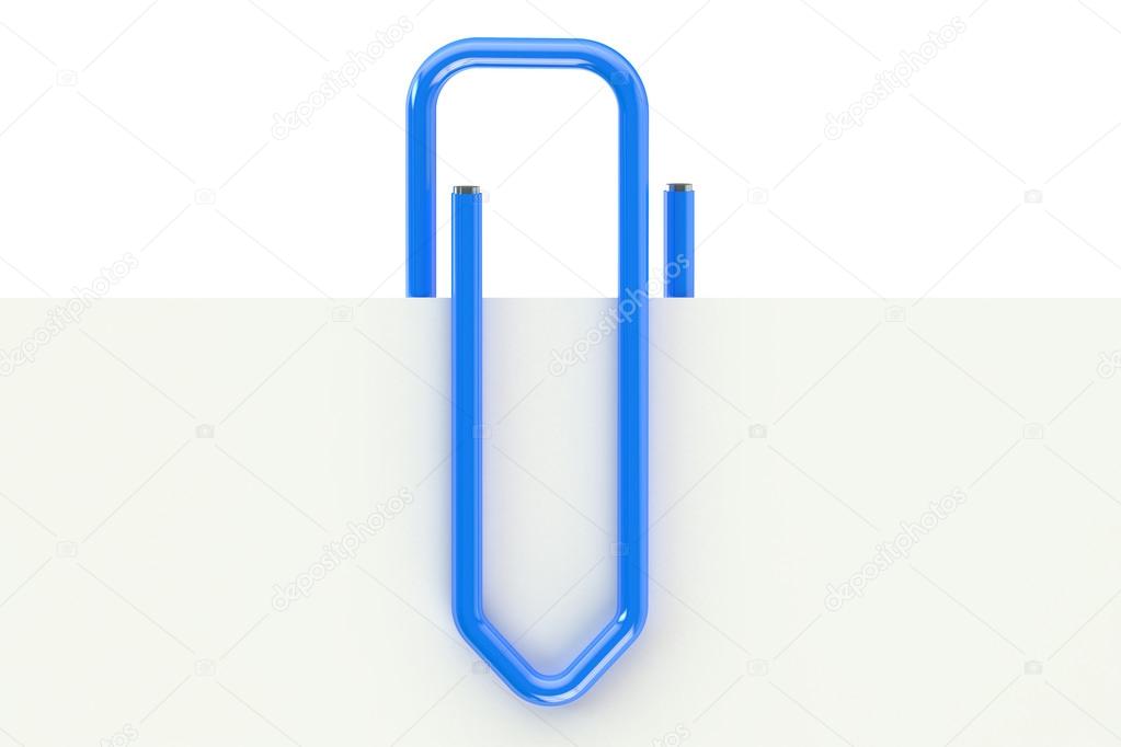 Paperclip and paper
