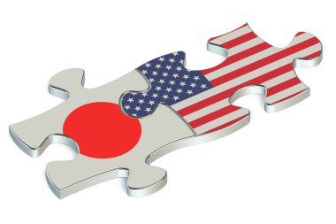 ABD ve Japonya'da bulmacalar bayraklar