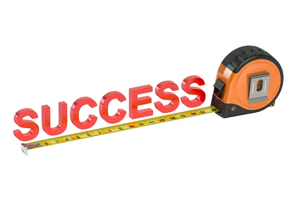 Measure success concept — Stock Photo, Image