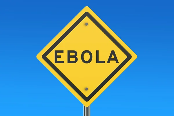 Ebola virus tecken — Stockfoto
