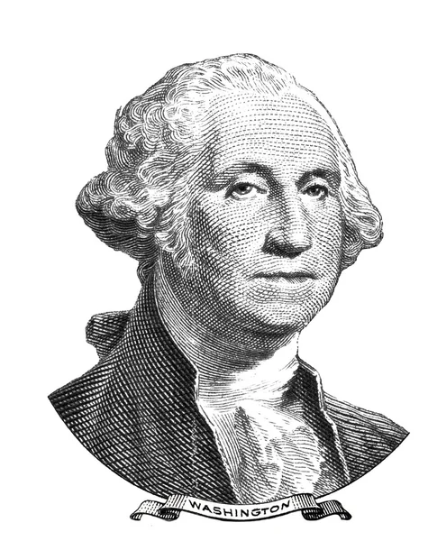 Portret van george washington — Stockfoto