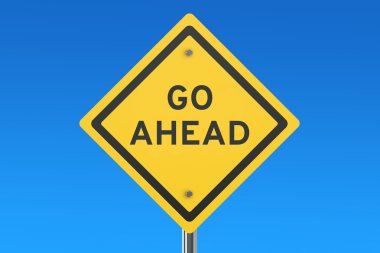 devam yol işaret et