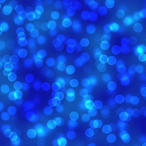 Natale blu bokeh — Foto Stock