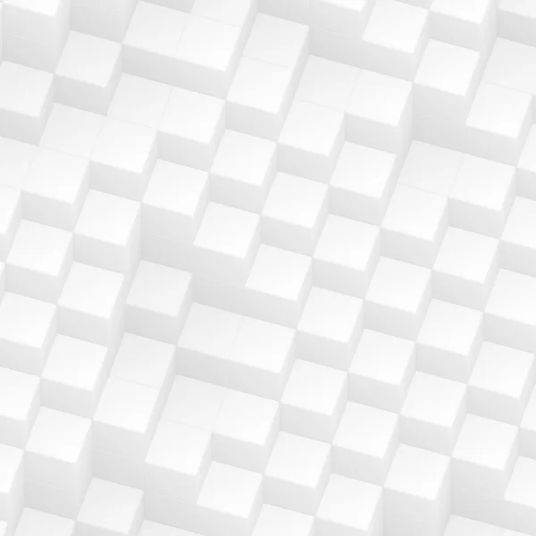 Белые кубы — стоковое фото