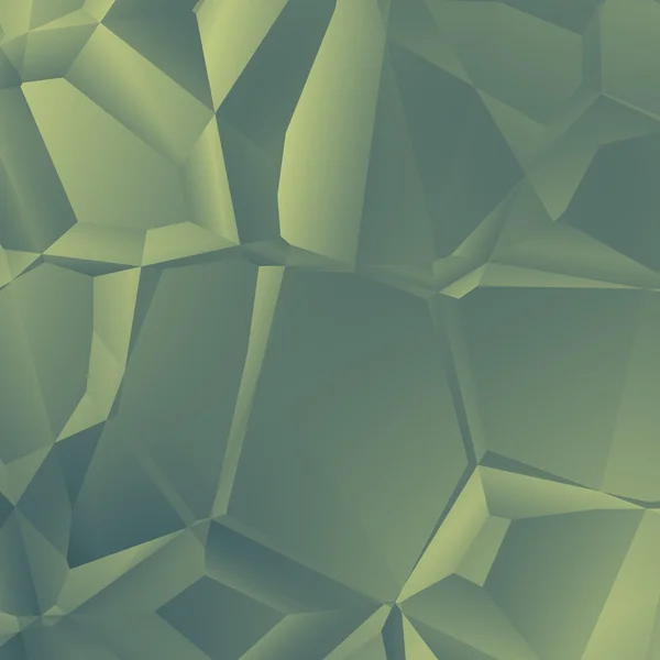 Green polygon background — Stock Photo, Image