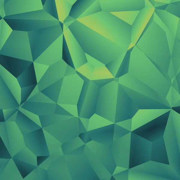 Fond polygonal vert — Photo