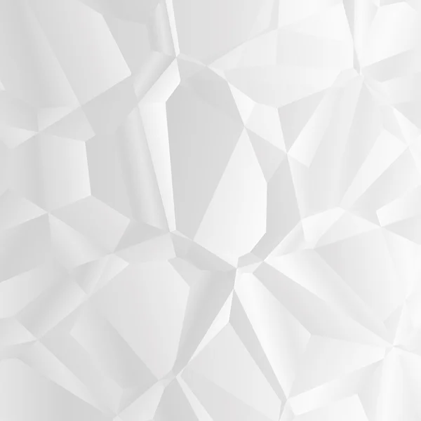 White polygon background — Stock Photo, Image