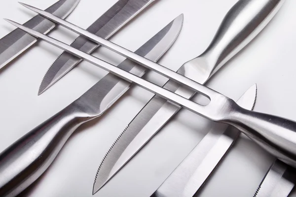 Complete knife set — Stock Photo, Image