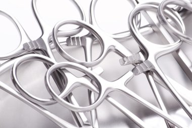various surgical instruments handle clipart