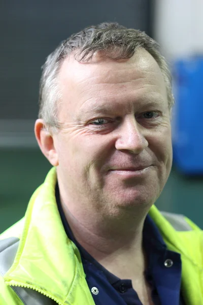 A portrait of an english manual worker — Stock Photo, Image